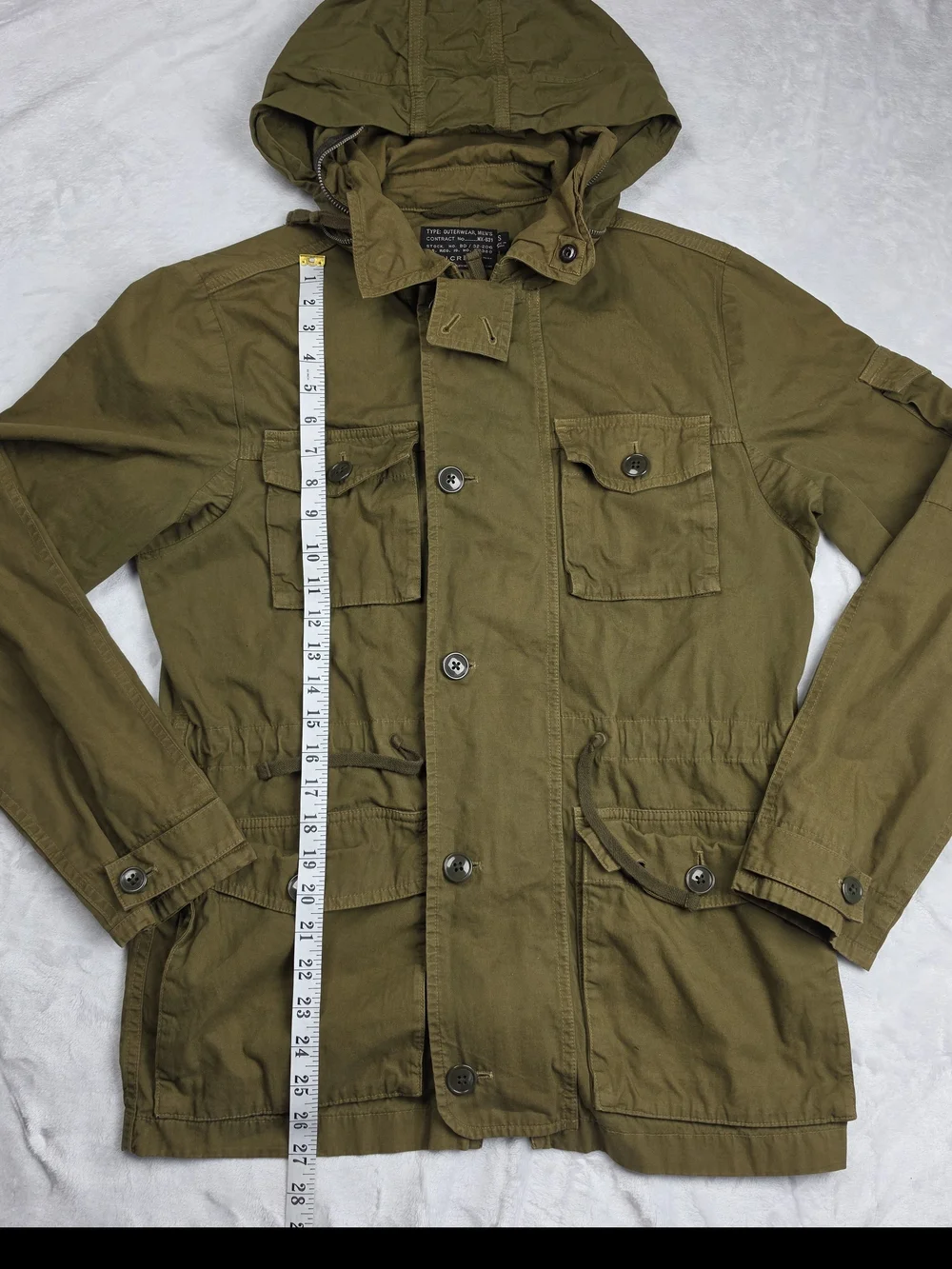 Gorpcore Utility Field Jackey Military Inspired Small Jcrew